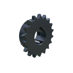 MARTIN SPROCKET 40BS18HT 1 1/8 Roller Chain Sprocket, 1.125 Inch Bore, 3.136 Inch Outside Dia. Steel, Hardened | AJ9HAE