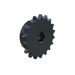 MARTIN SPROCKET 40BS18HT 5/8 Roller Chain Sprocket, 0.625 Inch Bore, 3.136 Inch Outside Dia. Steel, Hardened | AJ9GZV