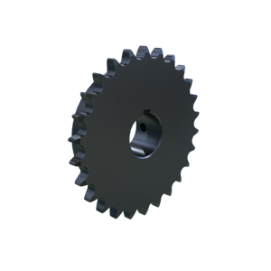 MARTIN SPROCKET 40BS26 1 1/8 Roller Chain Sprocket, Bore To Size, 1.125 Inch Bore, 4.418 Inch Outside Dia. Steel | AJ8WGV