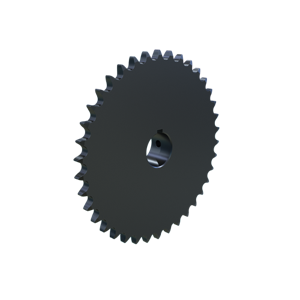 MARTIN SPROCKET 40BS38 1 1/8 Roller Chain Sprocket, Bore To Size, 1.125 Inch Bore, 6.334 Inch Outside Dia. Steel | AJ9CYR