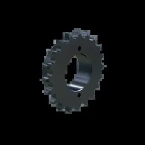 MARTIN SPROCKET 40H20H Roller Chain Sprocket, 40 Chain, Bushed MST, 20 Teeth, 3.196 Inch Pitch Dia., Steel | AL4XET