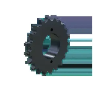 MARTIN SPROCKET 40H21H Roller Chain Sprocket, 40 Chain, Bushed MST, 21 Teeth, 3.355 Inch Pitch Dia., Steel | BA3TNP