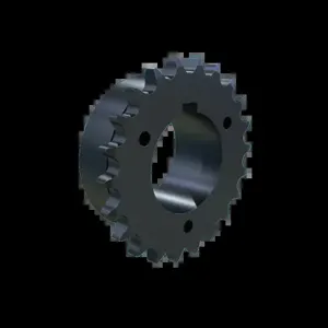 MARTIN SPROCKET 40P22H Roller Chain Sprocket, 40 Chain, Bushed MST, 22 Teeth, 3.513 Inch Pitch Dia., Steel | AL4XAW