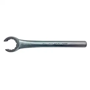 MARTIN SPROCKET 4112 Flare Nut Wrench, SAE, 12 Point, 3/8 Inch Size, Chrome, Steel | BD2RTB