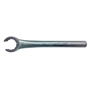 MARTIN SPROCKET 4122 Flare Nut Wrench, SAE, 12 Point, 11/16 Inch Size, Chrome, Steel | AK9BZK