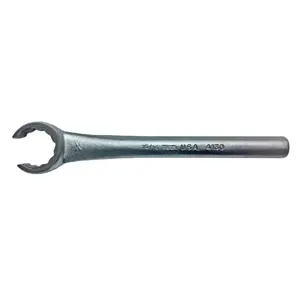 MARTIN SPROCKET 4134 Flare Nut Wrench, SAE, 12 Point, 1 1/16 Inch Size, Chrome, Steel | AK9BZP