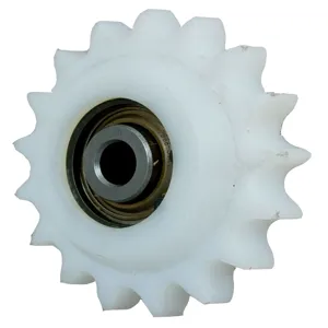 MARTIN SPROCKET 50BB17NM 1/2 Ball Bearing Idler Sprocket, 17 Teeth, 3.401 Inch Pitch Dia., Plastic | BA2KDX