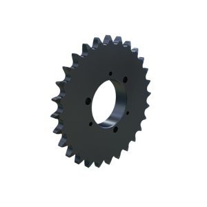 MARTIN SPROCKET 50SDS28 Kettenrad, QD, 50 Kette, 28 Zähne, 5.582 Zoll Teilungsdurchmesser, 5.922 Zoll Außendurchmesser, Stahl | AJ8ZRT