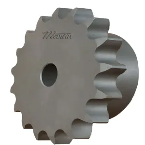 MARTIN SPROCKET 60B28SS Roller Chain Sprocket, 60 Chain, Stock Bore, 28 Teeth, 6.698 Inch Pitch Dia., SS | AJ9MTG