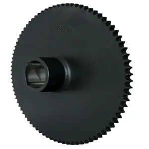 MARTIN SPROCKET 60BTB80 Sprocket, Taper, 60 Chain, 80 Teeth, 19.104 Inch Pitch Dia., 19.539 Inch O.D., Steel | AJ8YUX