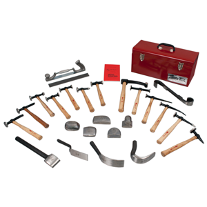MARTIN SPROCKET 692K Tool Set, Body and Fender Repair, Wood Handle, Steel, Pack Of 25 | AY9WTH