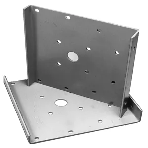 MARTIN SPROCKET 6TEF3-BB-P Trough End With Feet, Ball Bearing, 0.25 Inch Thickness, 10.125 Inch Width, Steel | AZ9MJL