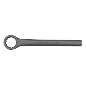 MARTIN SPROCKET 801 Verstellbarer Ringschlüssel, SAE, 12-kant, 1/2 Zoll Größe, Industrieschwarz, Stahl | AK9CBW