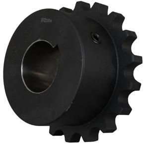 MARTIN SPROCKET 8018 2 7/16 Coupling, 18 Teeth, 5.950 Inch Outside Dia., 2.438 Inch Bore, Bore To Size, Steel | BA9NMB