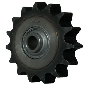 MARTIN SPROCKET 80BB12H 3/4 Ball Bearing Idler Sprocket, 12 Teeth, 3.864 Inch Pitch Dia., Steel | AK4BUH