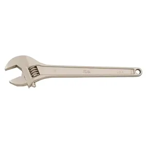 MARTIN SPROCKET A15 Adjustable Wrench, SAE, 15 Inch Size, Chrome, Alloy Steel | BD2ZZF