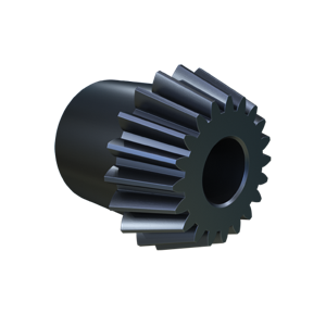 MARTIN SPROCKET B1020-3 Kegelrad, 10 Durchmesserteilung, 2 Zoll Teilungsdurchmesser, 0.939 Zoll Bohrung, Stahl | AK2ZMG
