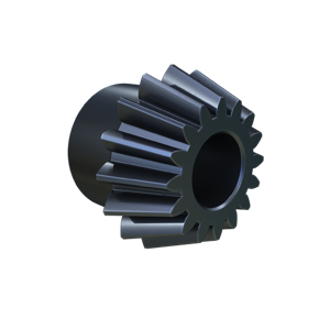 MARTIN SPROCKET B1616-3 Bevel Gear, 16 Diametral Pitch, 1 Inch Pitch Dia., Steel | AK2ZLJ