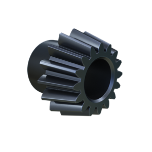 MARTIN SPROCKET B1616-4 Bevel Gear, 16 Diametral Pitch, 1 Inch Pitch Dia., Steel | AK2ZLV