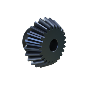 MARTIN SPROCKET B624-2 Bevel Gear, 6 Diametral Pitch, 4 Inch Pitch Dia., Steel | AK2ZJP