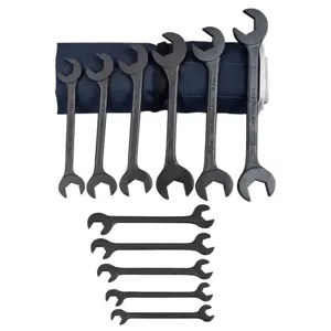 MARTIN SPROCKET BOB11K Wrench Set, SAE, Industrial Black, Steel, Pack Of 11 | BC7XCY