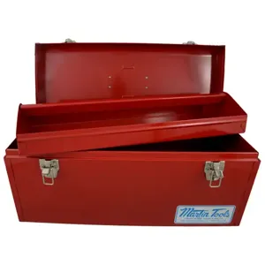 MARTIN SPROCKET BX26 Tool Box, 26 x 12 x 15-3/8 Inch Size, Steel | BC8RUT