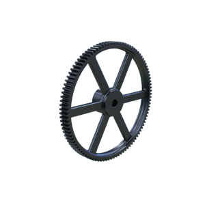 MARTIN SPROCKET C5100 Stirnrad, 5 Durchmesserteilung, 2 Zoll Teilungsdurchmesser, wiederaufbohrbar, Gusseisen | AZ4WTC
