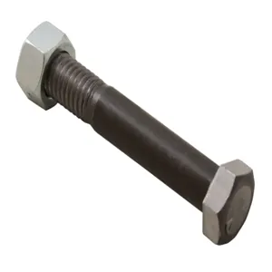 MARTIN SPROCKET CCB6 Coupling Bolt, Locknut, 5 Inch Length, 0.750 Inch Dia., Grade 2, Steel | AZ8ZWV