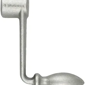 MARTIN SPROCKET CH8U Crank Handle, 6 Inch Length, Unfinished, Natural Finish, Steel | AK9AXN