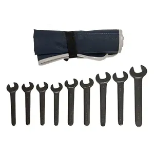 MARTIN SPROCKET CN9KM Wrench Set, Metric, Industrial Black, Steel, Pack Of 9 | AM7KJB