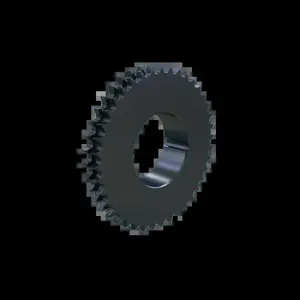 MARTIN SPROCKET D06BTB40 Roller Chain Sprocket, 40 Teeth, 121.400 mm Pitch Dia., 126.960 mm O.D., Steel | AL6AEQ