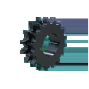 MARTIN SPROCKET D08ATB16 Roller Chain Sprocket, 16 Teeth, 65.100 mm Pitch Dia., 72.460 mm O.D., Steel | BA4AMF