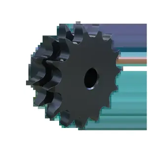 MARTIN SPROCKET D08B14 Roller Chain Sprocket, 14 Teeth, 57.073 mm Pitch Dia., 64.439 mm O.D., Steel | AJ9MWQ