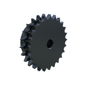 MARTIN SPROCKET D08B24 Roller Chain Sprocket, 24 Teeth, 97.298 mm Pitch Dia., 104.664 mm O.D., Steel | AJ9MXB