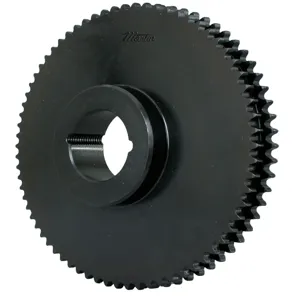 MARTIN SPROCKET D12CTB75 Sprocket, 12B-2 Chain, 75 Teeth, 454.920 mm Pitch Dia., 466.670 mm O.D., Steel | BA4FEF