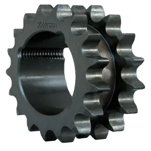 MARTIN SPROCKET D80ATB16H Sprocket, Taper, 80 Chain, 16 Teeth, 5.126 Inch Pitch Dia., 5.627 Inch O.D., Steel | AJ9BYG