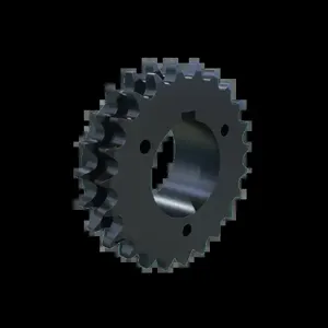 MARTIN SPROCKET D40P23H Roller Chain Sprocket, 40 Chain, Bushed MST, 23 Teeth, 3.672 Inch Pitch Dia., Steel | AL4RXB