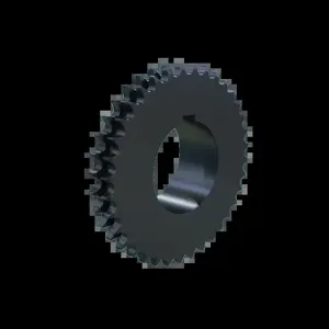 MARTIN SPROCKET D40Q36H Roller Chain Sprocket, 40 Chain, Bushed MST, 36 Teeth, 5.737 Inch Pitch Dia., Steel | AL4RXJ