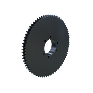 MARTIN SPROCKET D40SF72 Rollenkettenrad, 40-Kette, Buchsen-QD, 72 Zähne, 11.463 Zoll Teilungsdurchmesser, Stahl | AJ9BZZ