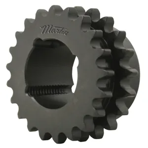 MARTIN SPROCKET D60CTB60 Sprocket, Taper, 60 Chain, 60 Teeth, 14.331 Inch Pitch Dia., 14.761 Inch O.D., Steel | AJ9BXV