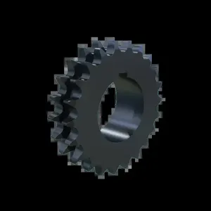 MARTIN SPROCKET D60Q22H Roller Chain Sprocket, 60 Chain, Bushed MST, 22 Teeth, 5.270 Inch Pitch Dia., Steel | AL4RYZ