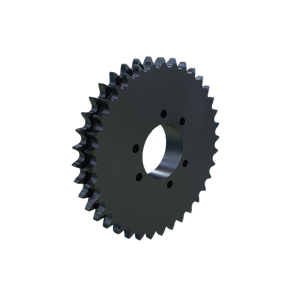 MARTIN SPROCKET D80E36 Kettenrad, QD, 80 Kette, 36 Zähne, 11.474 Zoll Teilungsdurchmesser, 12.030 Zoll Außendurchmesser, Stahl | AJ9CBC