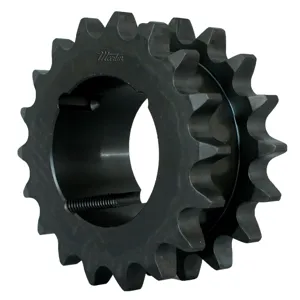 MARTIN SPROCKET DS100ATB21H Sprocket, Taper, 100 Chain, 21 Teeth, 8.387 Inch Pitch Dia., 9.043 Inch O.D., Steel | AZ9YYB