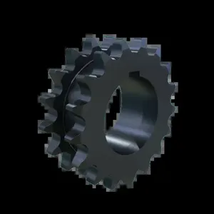 MARTIN SPROCKET DS100R17H Sprocket, 100 Chain, 17 Teeth, 6.803 Inch Pitch Dia., 7.440 Inch O.D., Steel | AL7DFX