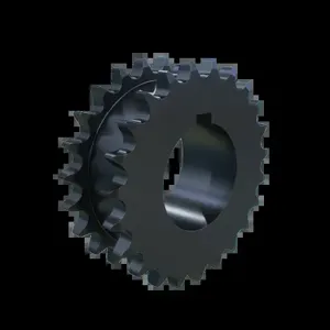 MARTIN SPROCKET DS40P23H Sprocket, 40 Chain, 23 Teeth, 3.672 Inch Pitch Dia., 3.940 Inch O.D., Steel | AL7DGL