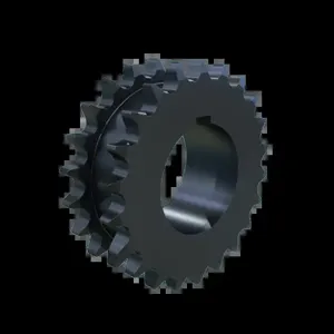 MARTIN SPROCKET DS60Q22H Sprocket, 60 Chain, 22 Teeth, 5.270 Inch Pitch Dia., 5.670 Inch O.D., Steel | AL7DHC