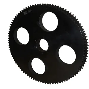 MARTIN SPROCKET E100J60 Roller Chain Sprocket, 100 Chain, Bushed QD, 60 Teeth, 23.884 Inch Pitch Dia., Steel | AJ9CJF