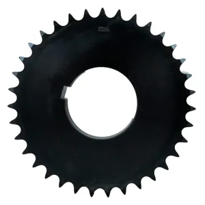 MARTIN SPROCKET E60Q27H Sprocket, MST, 60 Chain, 27 Teeth, 6.460 Inch Pitch Dia., 6.867 Inch O.D., Steel | AL4TBK