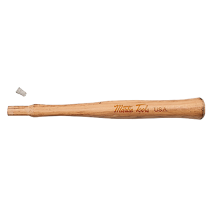 MARTIN SPROCKET HH49 Replacement Hammer Handle, Ball Peen, 9-3/4 Inch Length, Hickory Wood | BD2ADJ