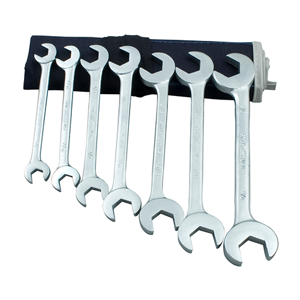 MARTIN SPROCKET OB7KM Wrench Set, Metric, Chrome, Steel, Pack Of 7 | AM3CKA